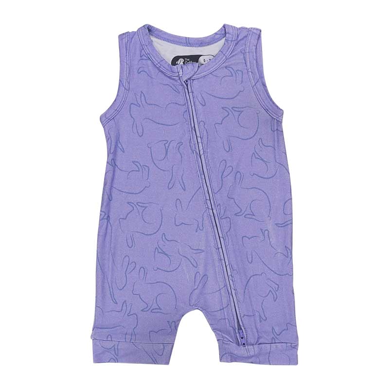 (Bundle of 4) The Cotton Tale Bamboo 2-Way Zip Shortall *Choose Design at Booth